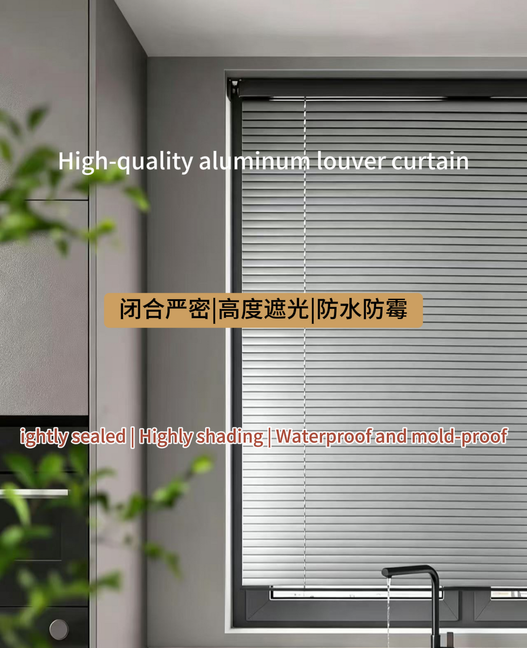 Easy installation of three types of curtains